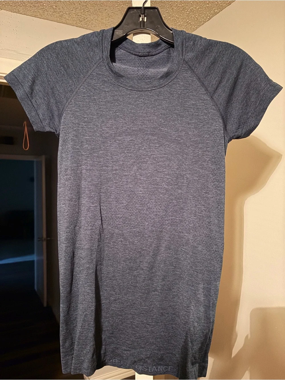 Lululemon Performance Shirt - Heather Navy